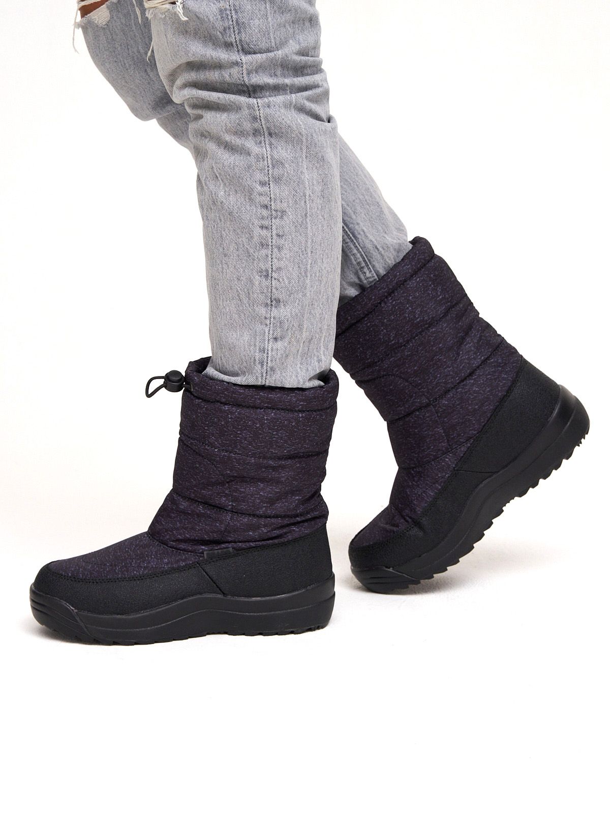 Дутики  SA90-5-11S-23-black