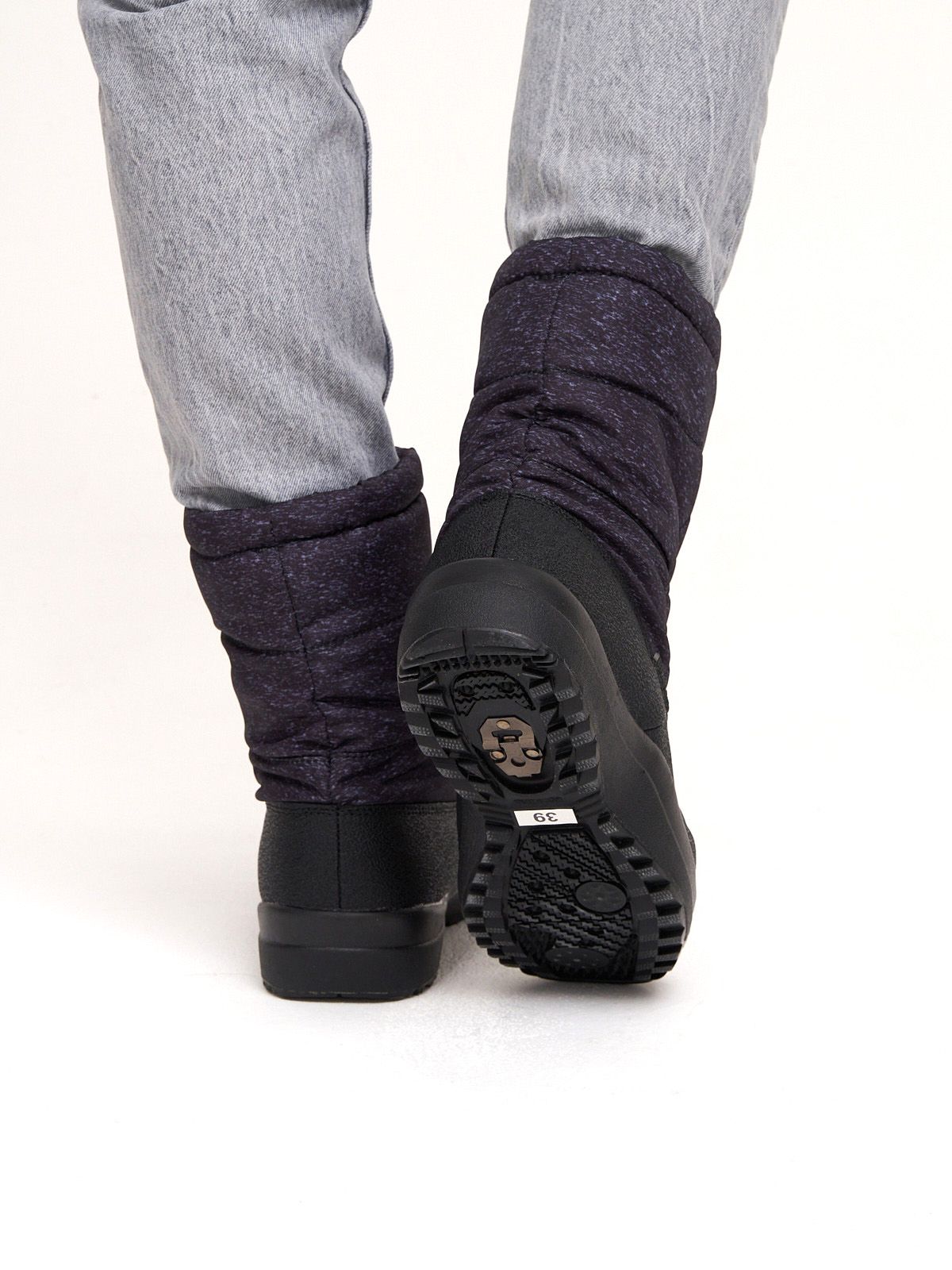 Дутики  SA90-5-11S-23-black