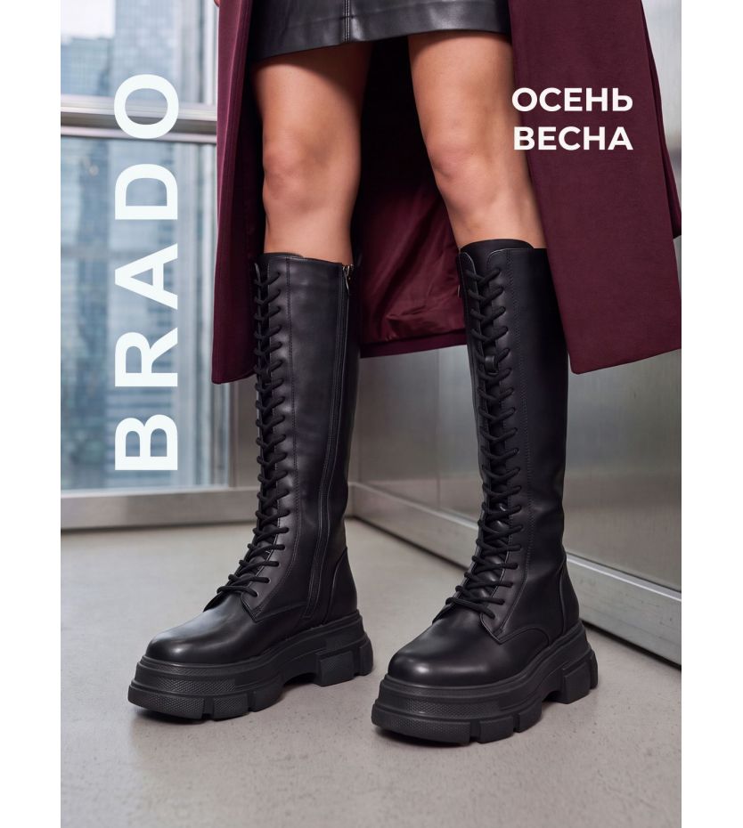 Сапоги  BPM23AW-011-black