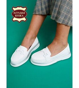 Мокасины  XH98232-white