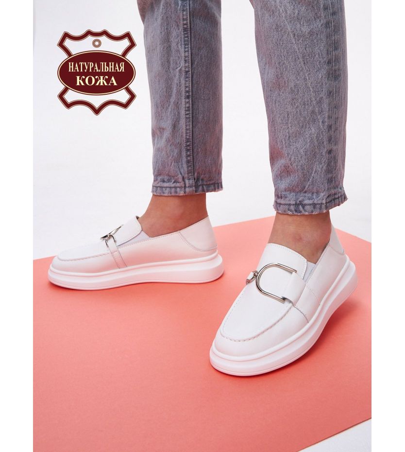 Мокасины  BXH98305-white