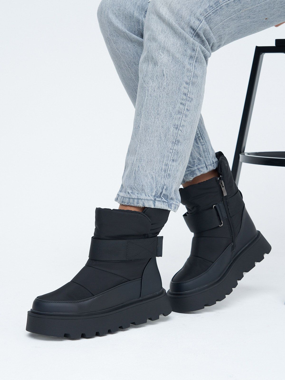 Дутики  JS009-black