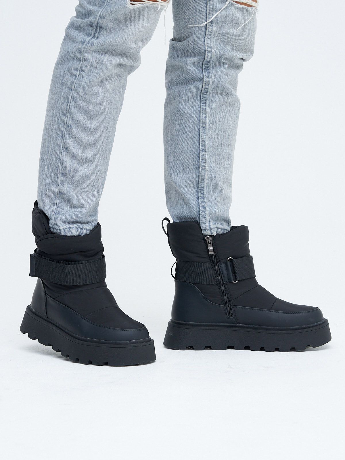 Дутики  JS009-black