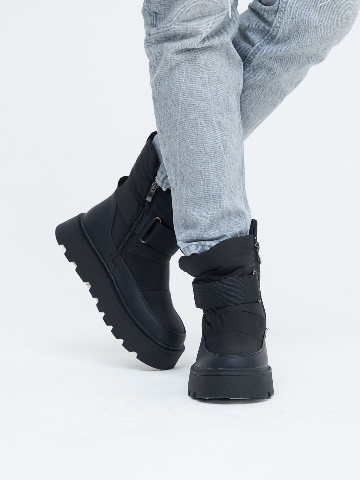 Дутики  JS009-black