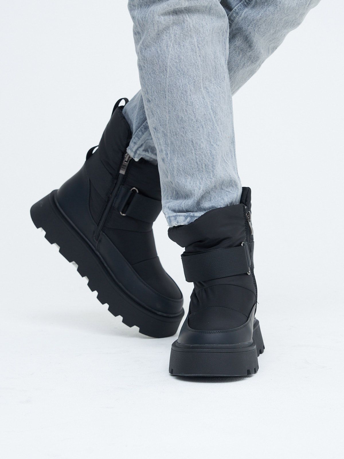Дутики  JS009-black