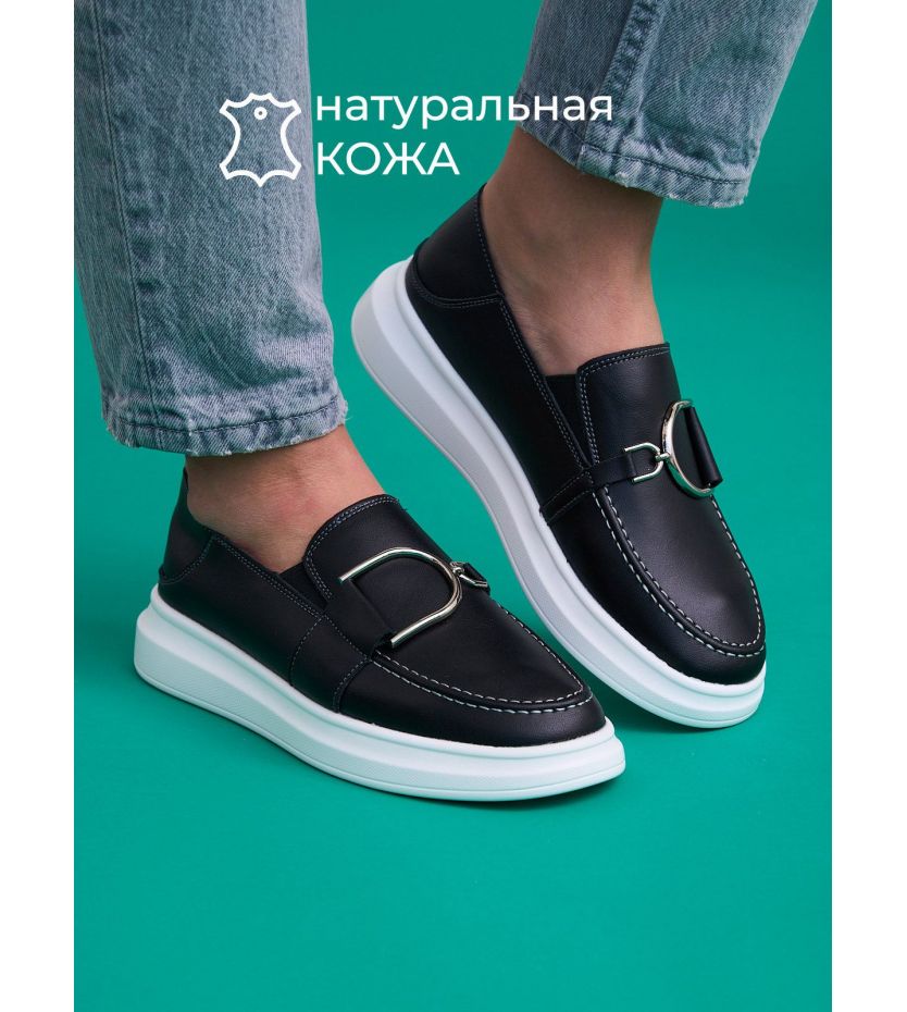 Мокасины  XH98305-3-black