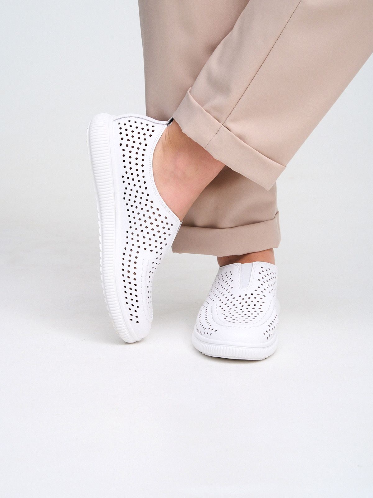 Слипоны  ШИР-QT7027-1-white