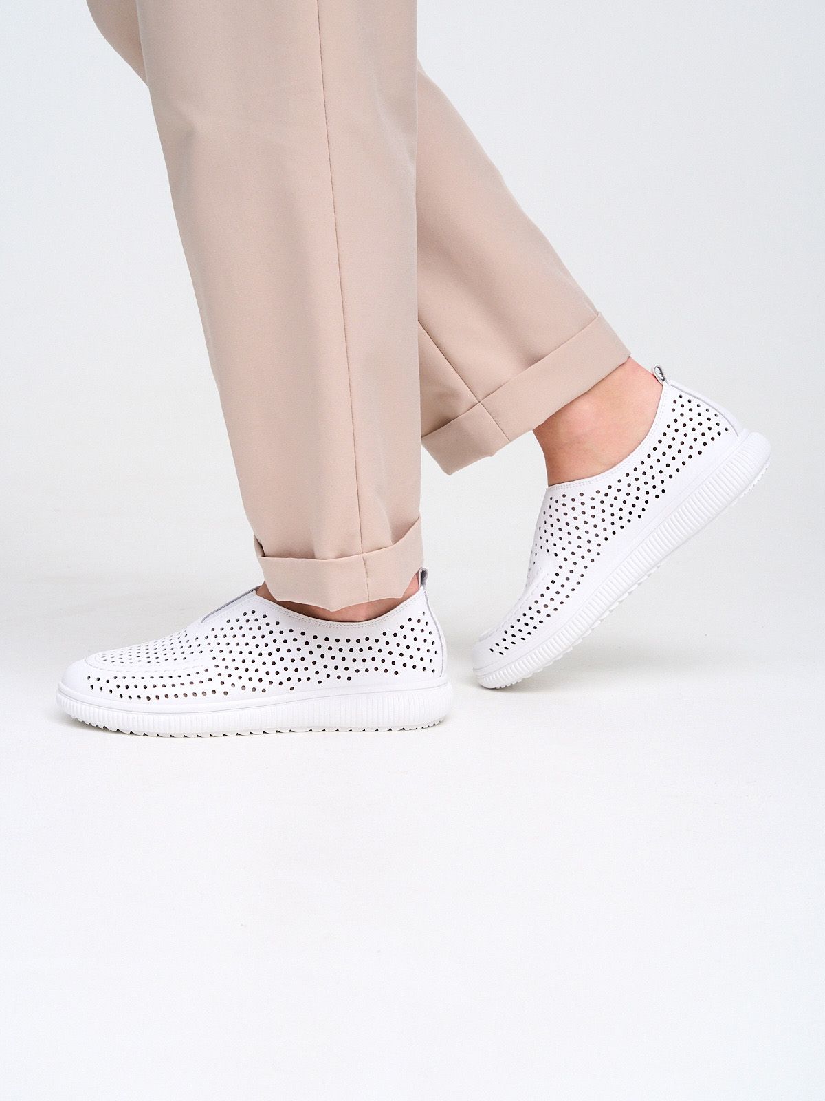 Слипоны  ШИР-QT7027-1-white