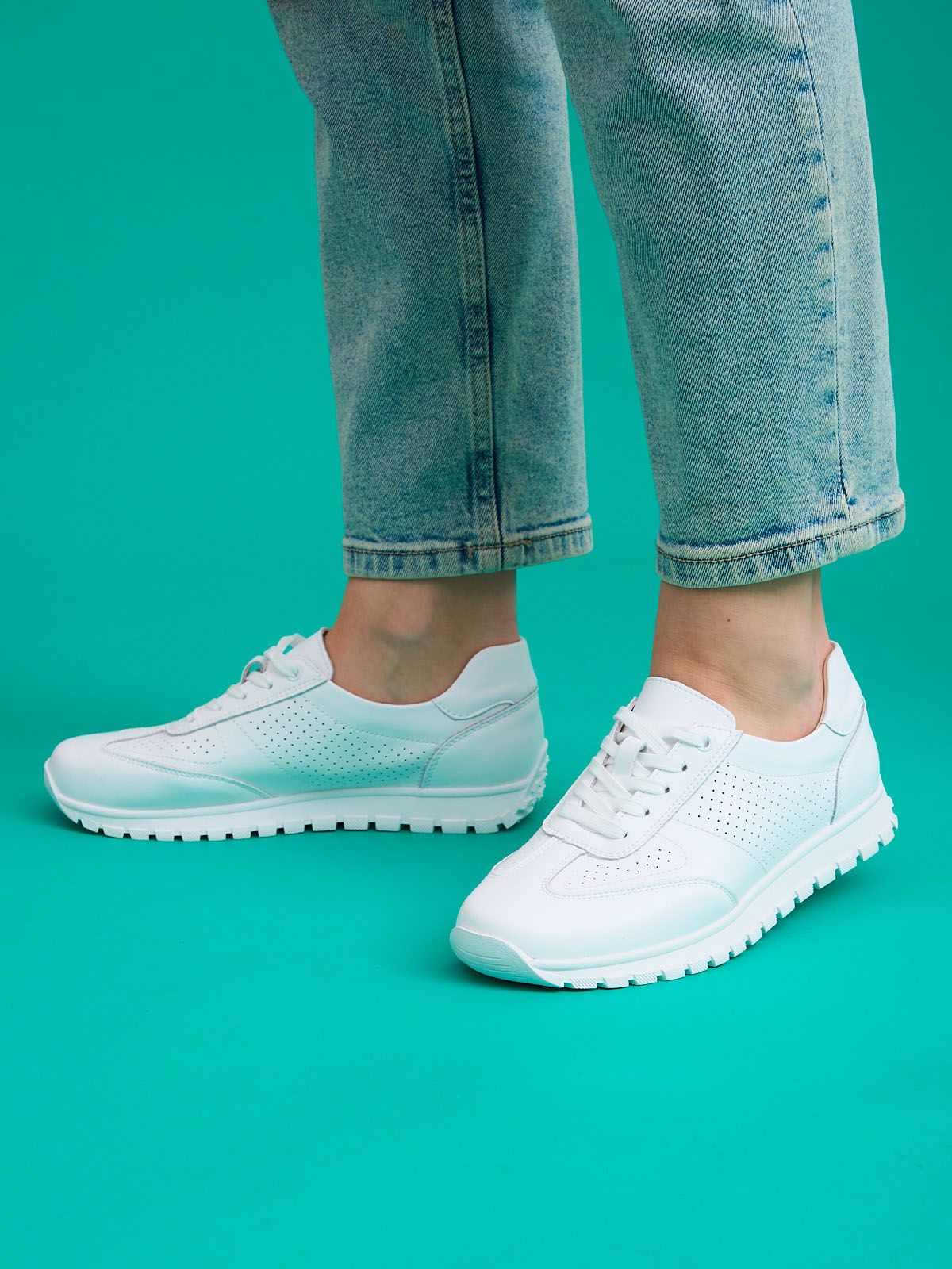 Кроссовки  QT7029-1-white